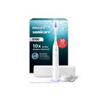 Philips Sonicare 6100 Şarjlı Diş Fırçası, 21 Gün Şarj, Seyahat Kabı, Ektra Nazik, Beyaz, HX7400/06