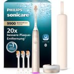 Philips Sonicare Diamondclean 9900 Prestige Elektrikli Diş Fırçası, Senseıq Teknolojisi ve Uygulamasıyla, 5 Fırçalama Modu, 3 Yoğunluk Seviyesi, Seyahat Şarj Kutusu, Şampanya, Model HX9992/44 - Beyaz