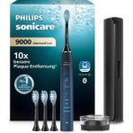 Philips Sonicare Diamondclean Elektrikli Diş Fırçası 9000 Serisi - Sonic Diş Fırçası, 4x C3 Premium Plak Savunma Fırça Başlıkları ile Temizleyici Dişler ve Ağız Bakımı, Akuamarin (Model HX9911/89) - Beyaz