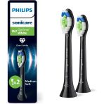 Philips Sonicare Optimal White Yedek Diş Fırçası Başlığı, 7 Kat Daha Fazla Plak Temizliği, Orta Yumu