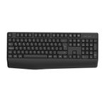 Philips SPK6348 Kablosuz Klavye - 2.4GHz USB Alıcılı Türkçe Q Klavye - Ergonomik, İnce Tasarım ve 15 Metre Çekim Mesafesi - Siyah