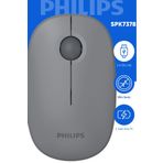 Philips Spk7378 Kablosuz Mouse 1600dpı 3 Tuşlu Wireless Mouse Pil Dahil Sessiz Mouse Gri Resmi Distribütör