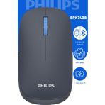 Philips Spk7438 Kablosuz Mouse Bluetooth Mouse Çift Mod Sessiz Mouse Pil Dahil Resmi Distribütör Lacivert