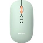 Philips SPK7508 Bluetooth Kablosuz 1600DPI 6 Tuşlu Dual Mod Sessiz Optik Mouse Yeşil