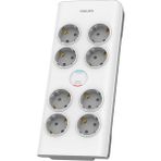 Philips SPN7080WA/62 Beyaz 900 Joules 2 mt Örgülü Kablo 8 Soket Akım Korumalı Priz