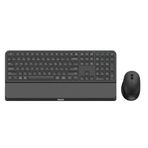 Philips SPT6607B/38 Siyah Türkçe Q 2.4 Ghz ve Bluetooth Kablosuz Bilek Destekli Multimedya Klavye Mouse Set
