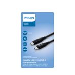 Philips SWV6801/00 USB4.0 40 Gbps 5K Çözünürlük Thunderbolt 3.0 1.5 mt C-C Kablosu
