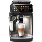 Philips Tam Otomatik Espresso Makinesi, Lattego Süt Sistemi, Aquaclean Filtre, Paslanmaz Çelik, 1500W, Krom, Luciole Lambader Hediyeli - Siyah
