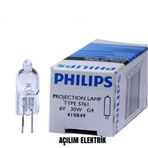 PHİLİPS TYPE 5761 6V 30W G4 PROJEKSİYON LAMBASI OPTİK /ÖZEL AMPUL