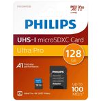 Philips UHS-I U3 4K 128 gb Class 10 Adaptör Micro SDXC Kartı