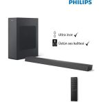 Philips Ultra ince Üstün ses kalitesi 140W Dolby Audio 2.1 Kanal-derin bas Soundbar & Ses Sistemi