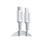 Philips Usb-c To Lightning Hızlı Şarj ve Data Kablosu 1 Mt. DLC25