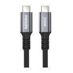 Philips Usb-Cto C PD240W, Thunerbolt3, Usb3.2, 1M Şarj Kablosu