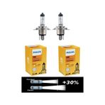 Philips Uyumlu (2 ADET) H4 +30 FAZLA IŞIK 12V STANDART AMPUL 12342 PRC1