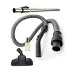 Philips Uyumlu FC 8455 Power Life Elektrikli Süpürge Çelik Telli Hortumu Teleskopik Boru Emici Yer Başlığı
