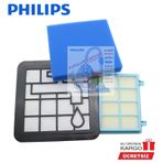 Philips Uyumlu Fc9331-07 Powerpro City Hepa Filtre Seti