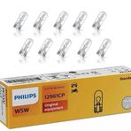 Philips W5W T10 12V 5W Standart 10'lu Paket Park Ampulü