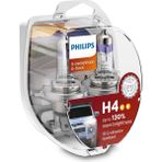 Philips X-Treme Vision G-Force H4 Otomobil Far Ampulü (12342XVGS2) +%130 - Çok Renkli