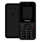 Philips Xenium E2125 1.77'' Çift Sim Kartlı Kamerasız Tuşlu Siyah El Fenerli Asker Telefonu