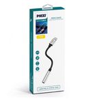 Phixi Basic Ca110 Metal Başlıklı Örgü Kablo Lightning To 3.5mm Jack Çevirici