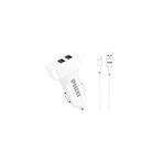 Phixi Basic PCC511M 2.1A Micro USB Çift Çıkışlı Araç Şarj Cihazı