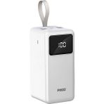 Phixi Force P60 60.000MAH 2 Çıkışlı LCD Göstergeli Powerbank - Beyaz