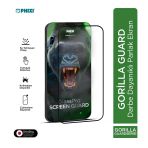 Phixi Gorilla Guard İphone 17 Air Kırılmaz Cam – Hd Temperli, Tekrar Yapışabilir, Suyla Temizlenebilir, Anti-Statik, Süper Kavisli Ekran Koruyucu
