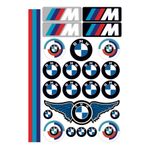 Phoenix BMW ///M MOTORSİKLET KASK STİCKER ÇIKARTMA SETİ