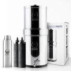 PHOENIX GRAVITY 12 Litre Yer Çekimli Su Arıtma Cihazı |NSF Sertifikalı |Mineralleri Arıtmaz |Servis İstemez |Elektrik ve Tesisat Gerektirmez | Temiz ve Sağlıklı İçme Suyu