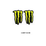Phoenix Monster Energy Damla Sticker 3d 2 Adet Motorsiklet Kask Telefon Arkası