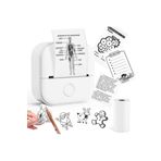 Phomemo T02 Mini Taşınabilir Akıllı Cep Sticker Beyaz Fotoğraf Yazıcı
