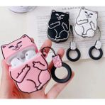 Phone 1/2. Nesil Uyumlu Koruyucu Bluetooth Kulaklık Kılıfı Figürlü - CAT