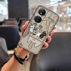 Phone Case Compatible with Honor Play50 Plus/Play8T/X7b, Silicone Soft case Dirt-resistant Phone Pouch Waterproof Back Cover Cartoon Anti-dust