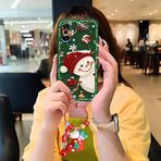 Phone Case Compatible with Xiaomi Redmi K40 Gaming Edition/POCO F3 GT, Elk deer Santa Claus Dirt-resistant Back Cover Cartoon Christmas Eve