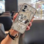 Phone Case Compatible with Xiaomi Redmi K40 Gaming Edition/POCO F3 GT, Graffiti Silicone Soft case Full wrap Phone Protector Back Cover TPU