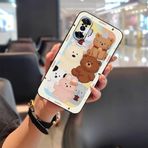 Phone Case Compatible with Xiaomi Redmi K40 Gaming Edition/POCO F3 GT, Phone Pouch Waterproof Cover Cartoon Durable Phone Protector TPU Cute