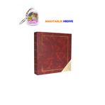 PHOTO ALBUM Sh Album Bordo 10x15 Cm 500’lük Ciltbezli Fotoğraf Albümü 9506b