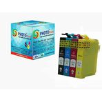 Photo Print 912XL-917XL 3YL83AE HP Officejet Pro 8014E All-In-One Sarı Muadil Kartuş 825 Sayfa Chipli