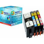 Photo Print 920XL Muadil Kartuş 4 Renk Officejet 6500 Tam Dolu Çipli Kullanıma Hazır - Renkli