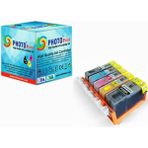 Photo Print Canon MX860 Pgı 520 / Clı 521 5 Renk Ithal Muadil Kartuş Seti 500 Sayfa