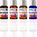 Photo Print Epson L210 Uyumlu 4 Renk 100 ml Sublimasyon Transfer Baskı Mürekkep Seti