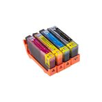 Photo Print For Lexmark Hp Photosmart B110A Kartuş Set 4 Renk Takım Muadil Yüksek Kapasite 364Xl