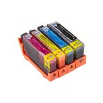 Photo Print For Lexmark Hp Photosmart Plus B209A/C Kartuş Set 4 Renk Takım Muadil Yüksek Kapasite 364Xl