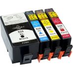 Photo Print HP 920XL Muadil Kartuş 4 Renk Officejet 7500A Tam Dolu Çipli Kullanıma Hazır - Renkli