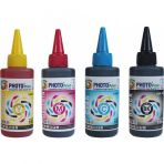 Photo Print Lexmark Yazıcılar İçin Bitmeyen Kartuş 4 Renk 100 ml Japon Mürekkep Seti