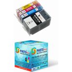 Photo Print Officejet Pro 8025E All-In-One 912XL-917XL 4 Renk Muadil Kartuş Seti 1.500 Sayfa - Renkli