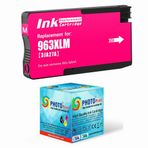 Photo Print Officejet Pro 9019 All-In-One 963XL-967XL Kırmızı Muadil Kartuş 1.600 Sayfa