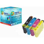 Photo Print Photo Print® Epson Workforce WF-2660DWF Uyumlu 4 Renk Muadil Kartuş Seti - Renkli