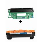 Photo Print Pp Brother HL-1212W TN-1040 Ithal Muadil Siyah Toner + Brother DR-1040 Muadil Drum Ünitesi 2 Li Set