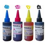 Photo Print Premium® Epson L310,L355,L365,L382,L386,L455 Uyumlu 4 Renk Kaliteli Mürekkep Seti 4 x 100 ml